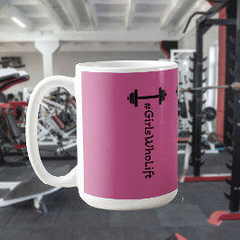 Taza De Café chicas que levantan barberal Mug