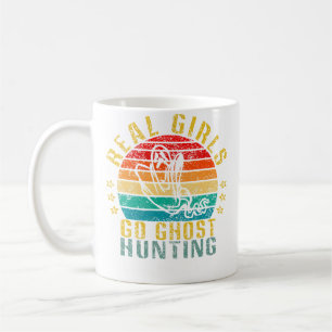 Taza De Café Chicas Reales Van a Cazar Fantasmas Divertido