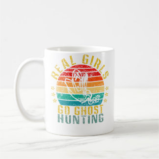 Taza De Café Chicas Reales Van a Cazar Fantasmas Divertido