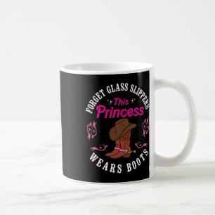 Taza De Café Chicas Vaqueras Graciosas Princesa Cowboy Boots Co