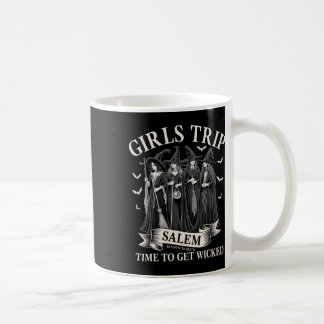 Taza De Café Chicas Viajan Tiempo Salem Para Obtener Brujas Mal