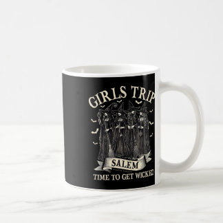 Taza De Café Chicas Viajan Tiempo Salem Para Obtener Brujas Mal
