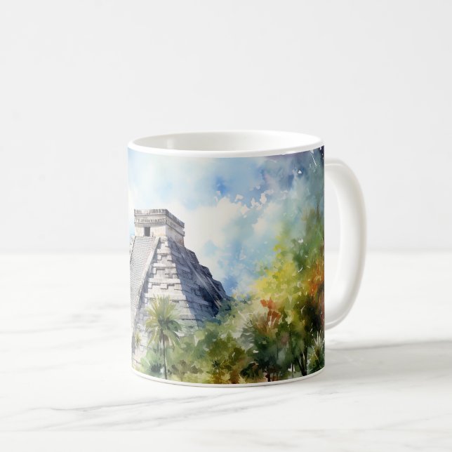 Taza De Café Chichen Itza (Anverso derecho)