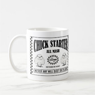 TAZA DE CAFÉ CHICK STARTER