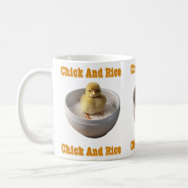 Taza De Café Chick y arroz
