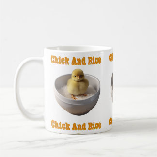 Taza De Café Chick y arroz