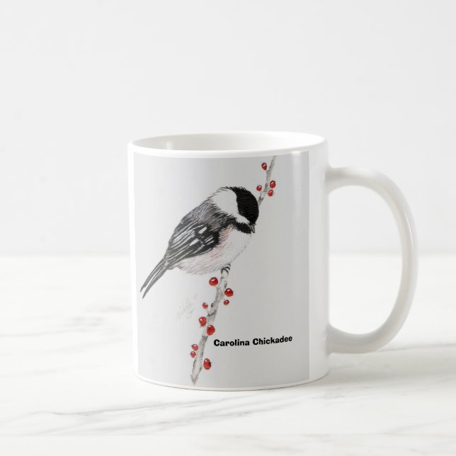Taza De Café chickadee, Chickadee de Carolina (Derecha)