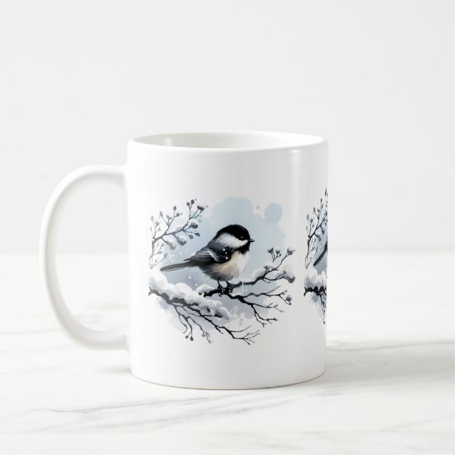 Taza De Café Chickadee Mug (Izquierda)