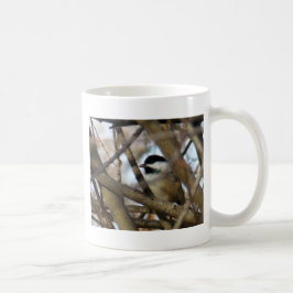 Taza De Café Chickadee Negro-capsulado