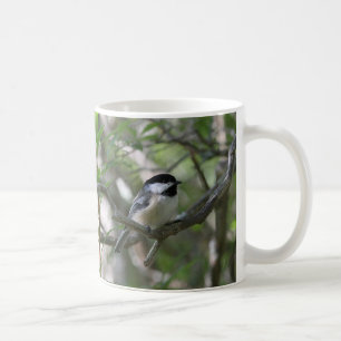 Taza De Café chickadee Negro-capsulado