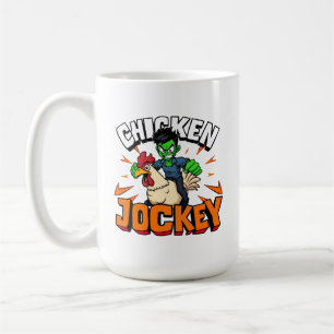 Taza De Café Chicken Jockey