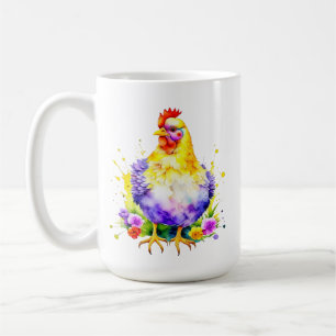 Taza De Café Chicken Lover alimentado por el café