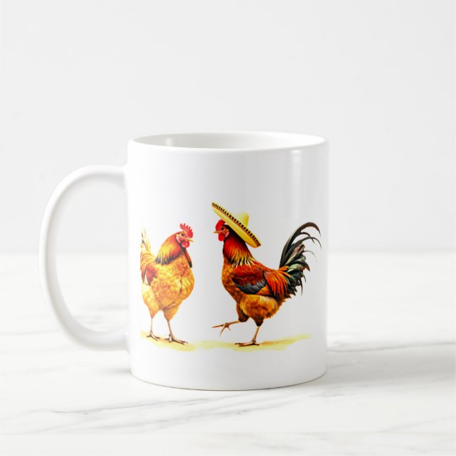 Taza De Café chicken mug (Izquierda)