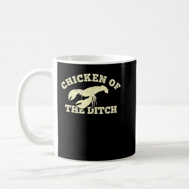 Taza De Café Chickens Love I Love Chickens  (Izquierda)