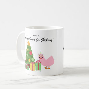 Taza De Café Chickopotamus para las navidades