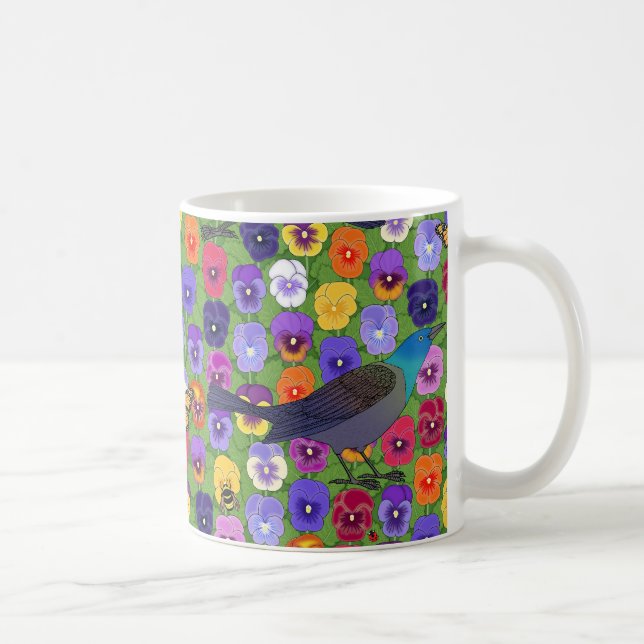 Taza De Café chicles y pansias (Derecha)