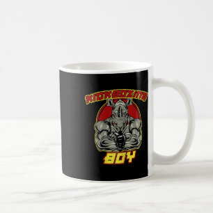 Taza De Café Chico de Kickboxing Artes Marciales