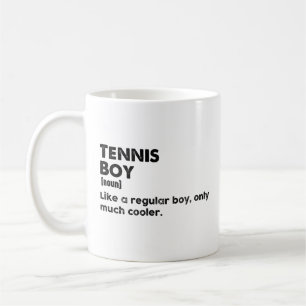 Taza De Café Chico de Tenis Definición Divertida Amante del Ten