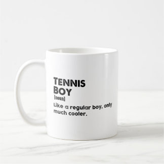 Taza De Café Chico de Tenis Definición Divertida Amante del Ten