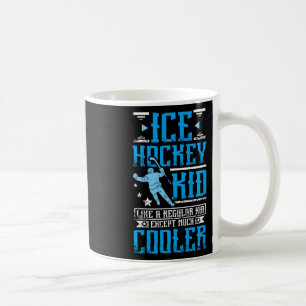 Taza De Café Chico genial de hockey sobre hielo