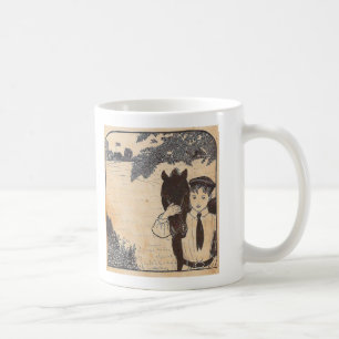 Taza De Café Chico y caballo