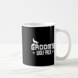 Taza De Café Chicos del Wolfpack del Novio Fiesta de Soltero