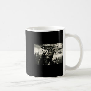 Taza De Café Chicos Mardi Gras Bigfoot Alien Selfie