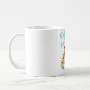 Taza De Café Chigüiro En Un Piscina Flotando Como Un Chigüiro