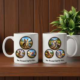 Taza De Café Chihuahua 6-Image Coffee Mug Design