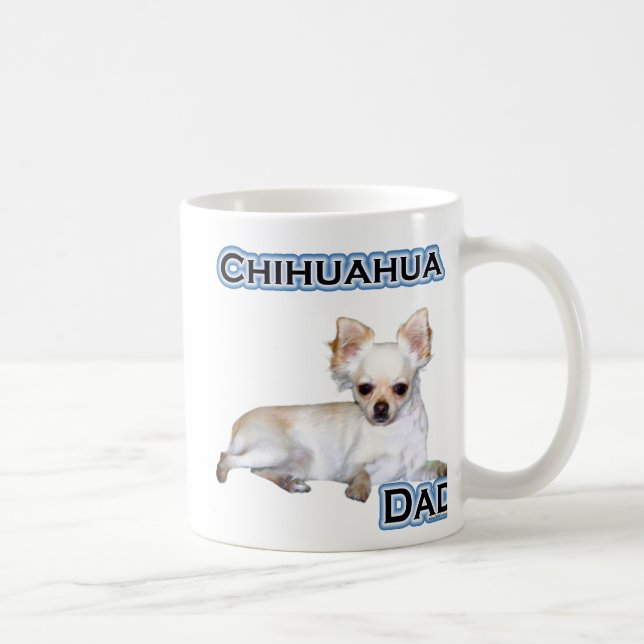 Taza De Café Chihuahua Dad 4 (Derecha)