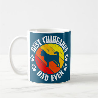 Taza De Café Chihuahua Dog Dad Day Mejor Chihuahua