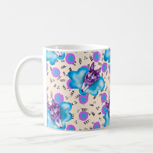 Taza De Café Chihuahua en una nube (Izquierda)