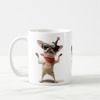 Taza De Café Chihuahua Fiesta Mug