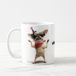 Taza De Café Chihuahua Fiesta Mug