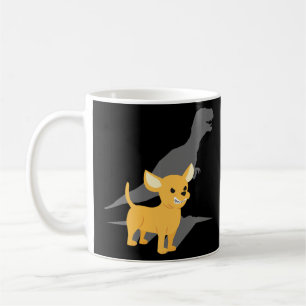 Taza De Café Chihuahua Mom Graciosa Gag Chihuahua Ama Rescate