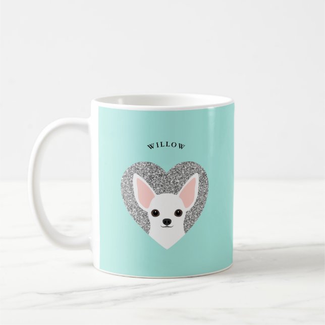 Taza De Café Chihuahua Mugs (Izquierda)