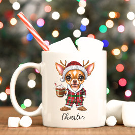 Taza De Café Chihuahua, Navidades malcriados con carne de reno