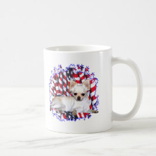 Taza De Café Chihuahua Patriot