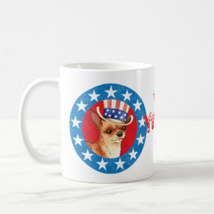 Taza De Café Chihuahua patriótica