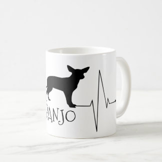 Taza De Café Chihuahua personalizada ama a mi perro latir al co