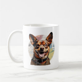 Taza De Café Chihuahua Streetart