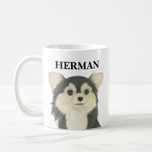 Taza De Café Chihuahua, una bandera tricolor personalizada (Izquierda)