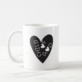 Taza De Café Child of God Black Heart