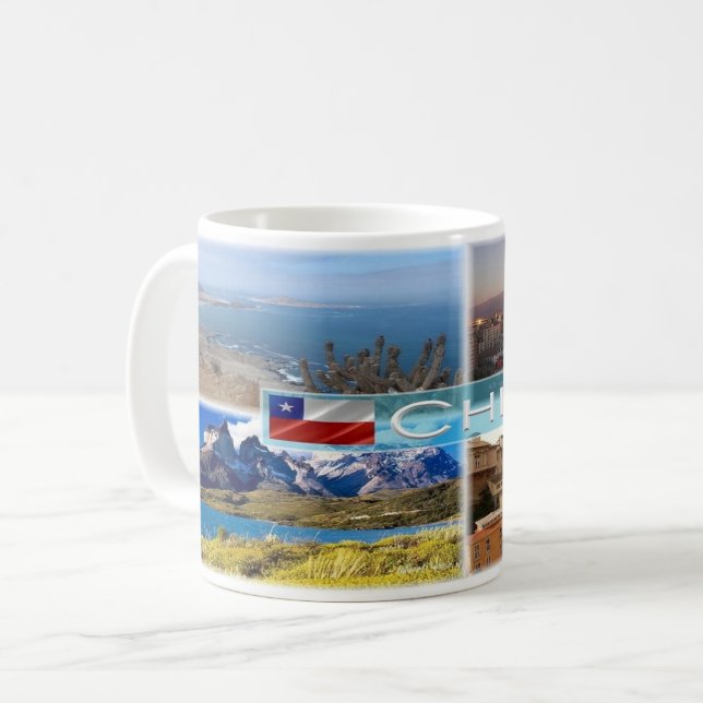 Taza De Café Chile - (Anverso izquierdo)