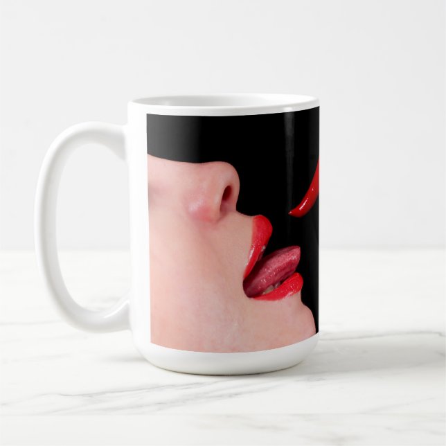 Taza De Café Chili pepper lips (Izquierda)