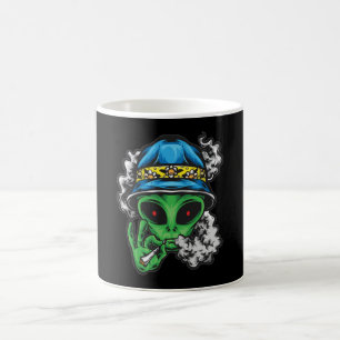 Taza De Café Chill Alien