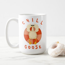 Taza De Café Chill Goose Funny Beach Summer Vacation Float