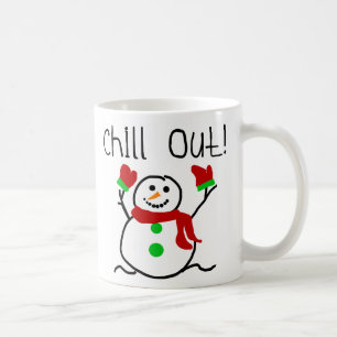 Taza De Café Chill Out Snowman