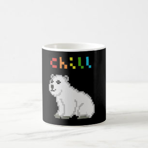 Taza De Café Chill Polar Bear Animal Lover
