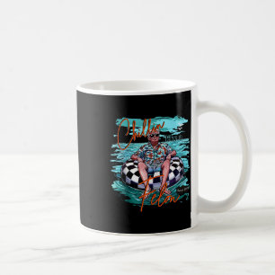Taza De Café Chillin Como Un Verano Rosa Felon Trump